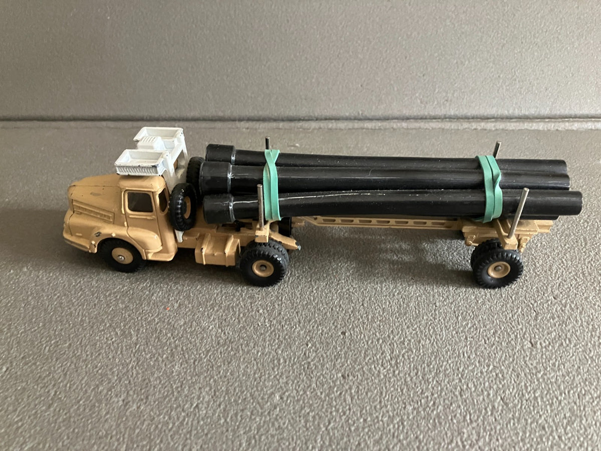 Ancienne Miniature Camion Unic Saharien Pipe Line 39 Dinky Toys Meccano France