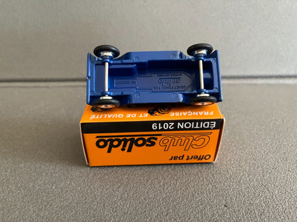Voiture Miniature Bougie Club Solido Série 100 Edition 2019 1/43
