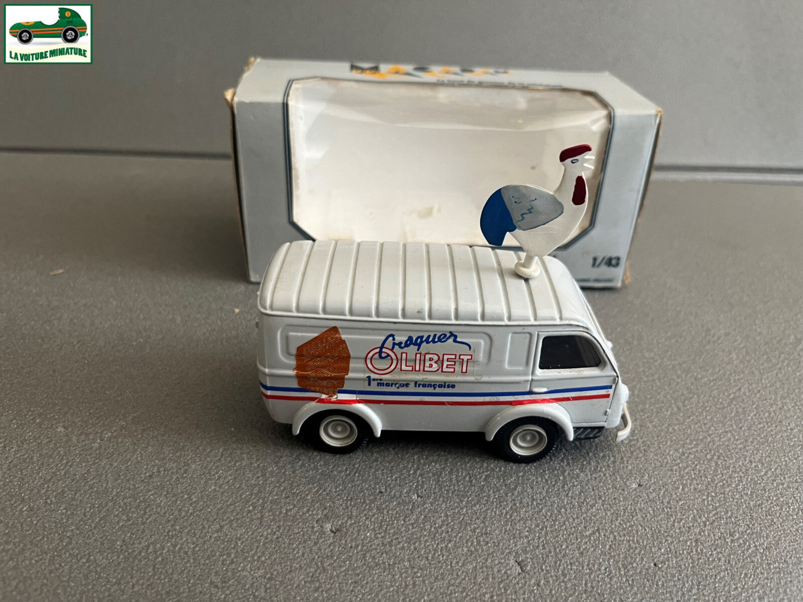 Voiture Miniature Renault 1000 KG Olibet Macadam au 1/43