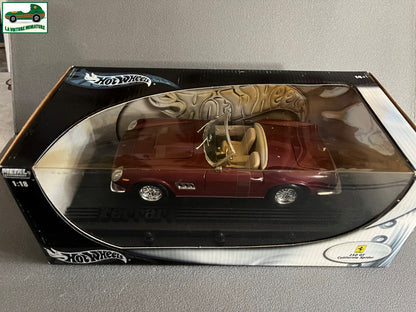 Voiture miniature Ferrari 250 GT California Spider HotWheels au 1/18