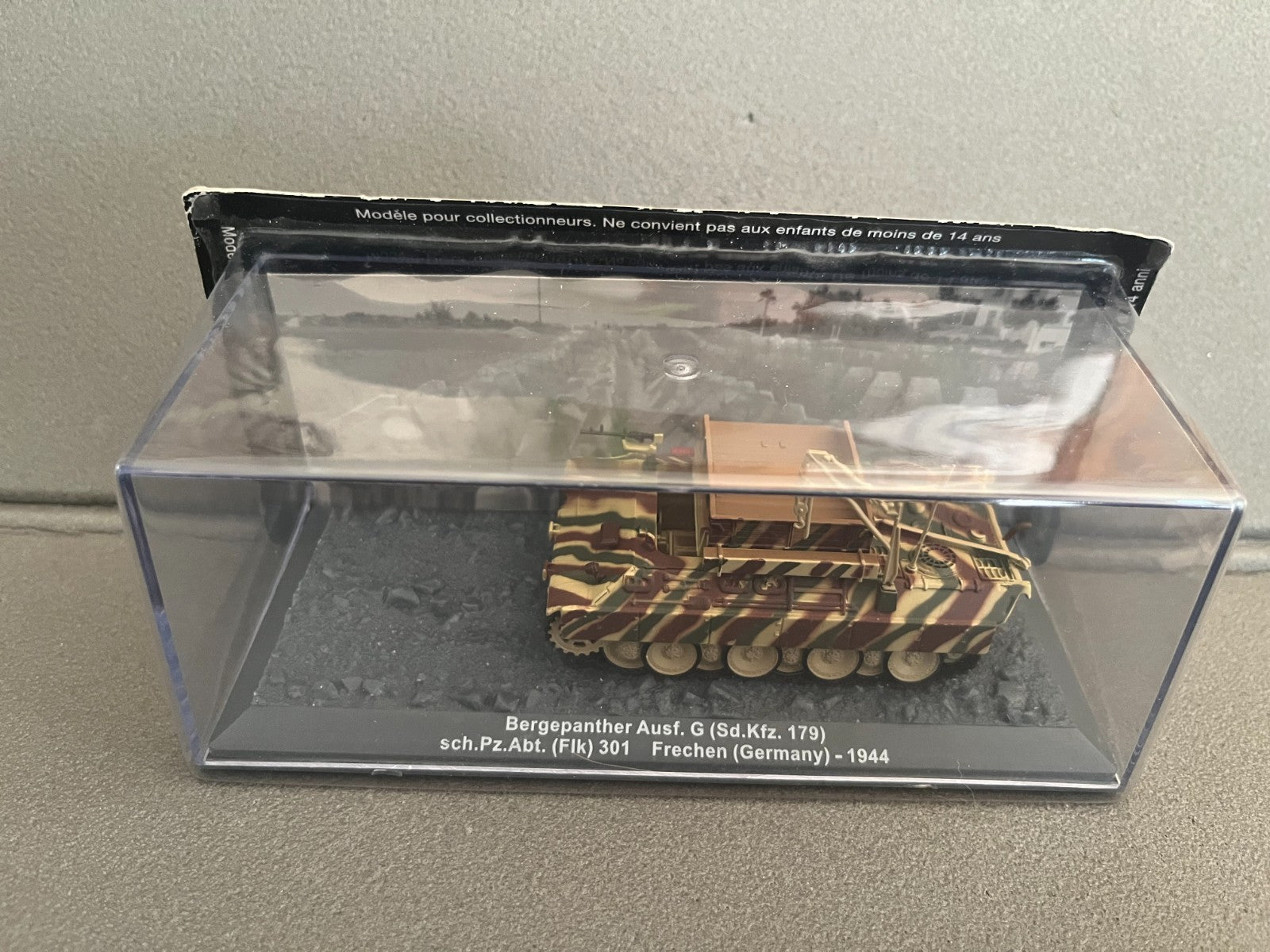 Miniature Militaire Char Tank Blindé Bergepanther Ausf. G Sd.Kfz 179 Altaya 1/72