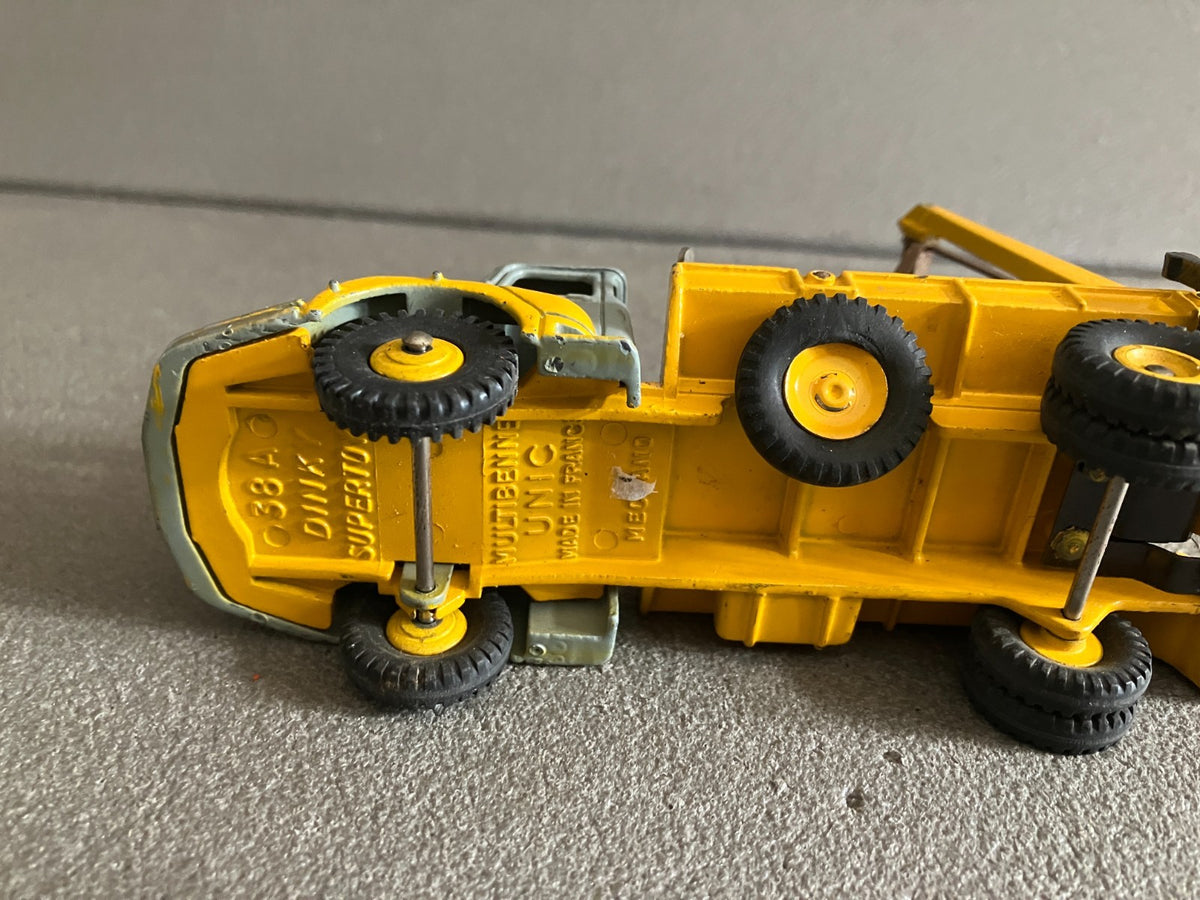 Ancienne Miniature Camion Unic MultiBenne 38A Dinky Toys Meccano France