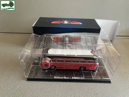 Voiture miniature Midland Red BMMO C5 Autobus Autocar Bus Atlas 1/72