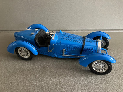 Voiture Miniature Bugatti Type 59 Burago Italy au 1/18