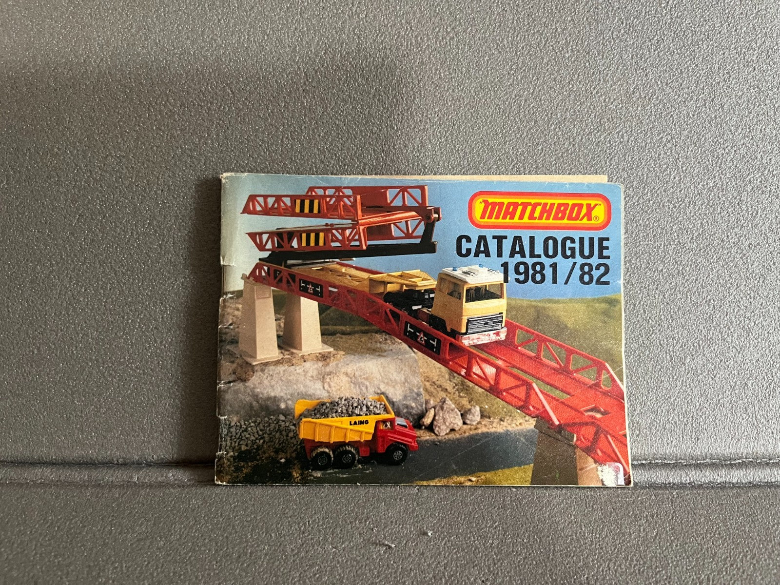 Ancien Dépliant Documentation Catalogue Jouet Voiture Matchbox 1981 1982