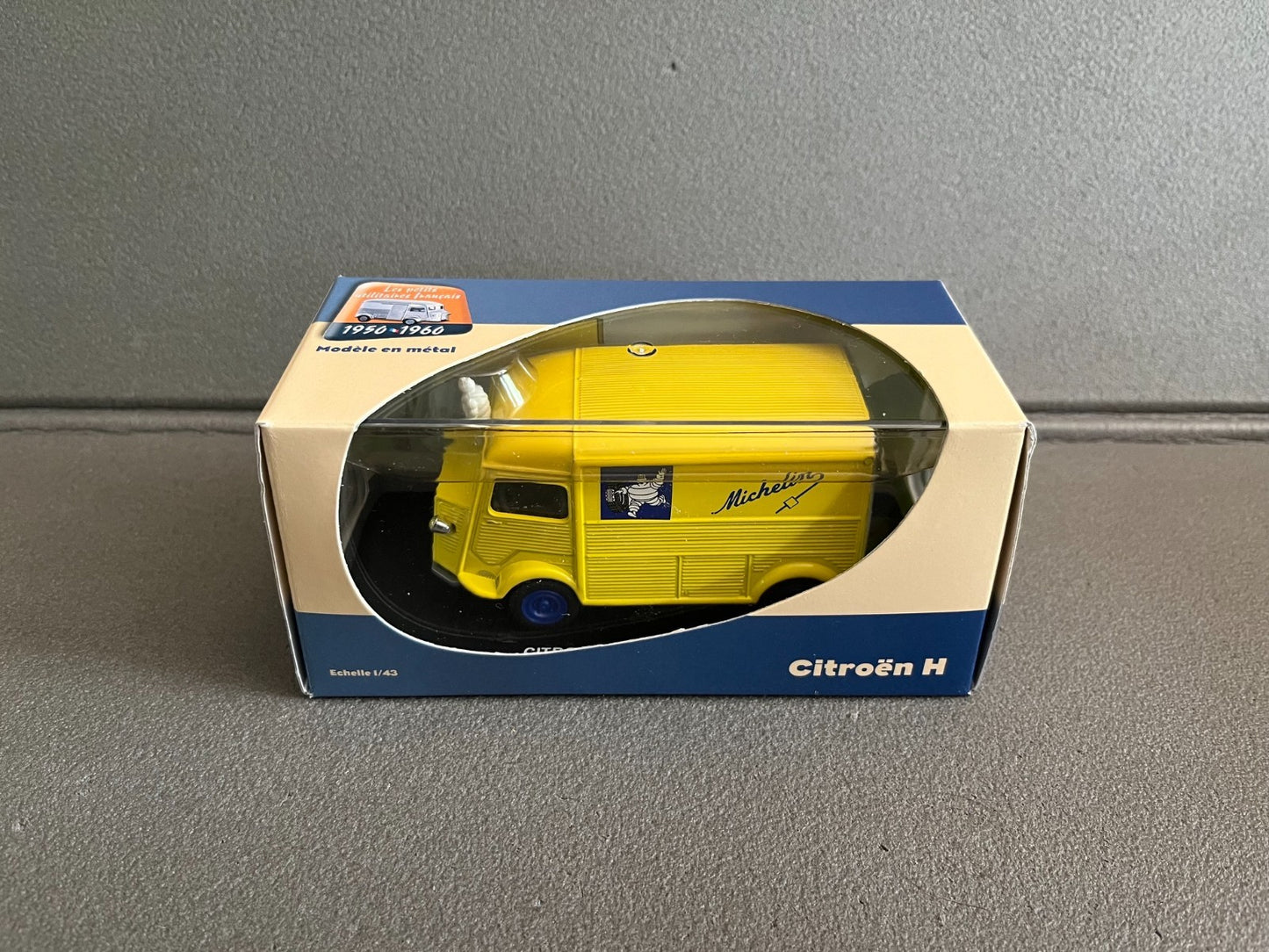 Voiture Miniature Utilitaire Camion Citroen H Michelin Atlas Eligor 1/43