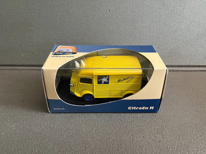 Voiture Miniature Utilitaire Camion Citroen H Michelin Atlas Eligor 1/43