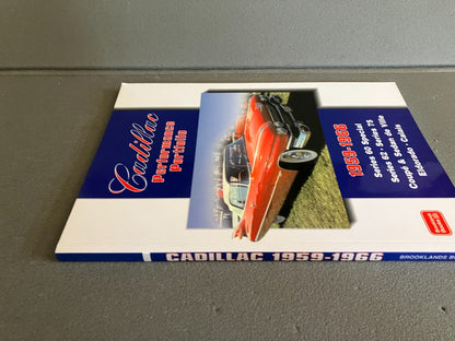 Livre Voiture Automobile Américaine Cadillac 1959-1966 Brooklands Books