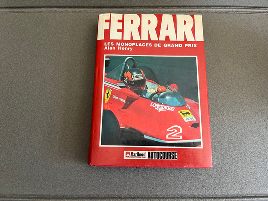 Livre Voiture Automobile Ferrari Les Monoplaces de Grand Prix Autocourse