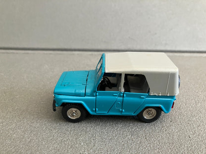 Ancienne Miniature Voiture UAZ 469 Russe Novoexport URSS 1/43