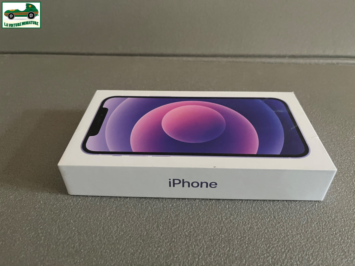 Boite Vide Apple Iphone 12 Purple 64GB Occasion 2020 Empty Box
