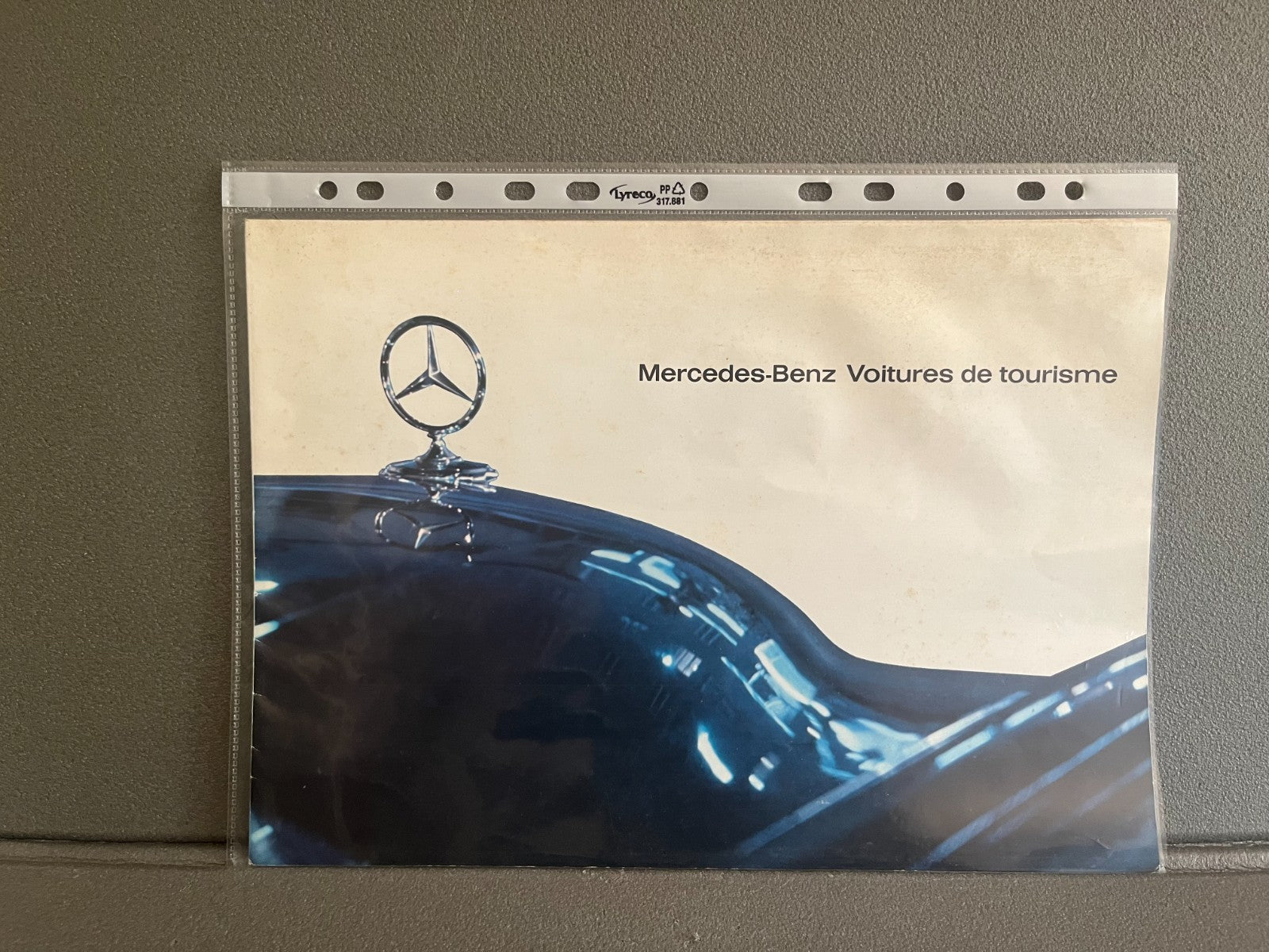 Ancien Dépliant Brochure Documentation Automobile Mercedes Benz Tourisme