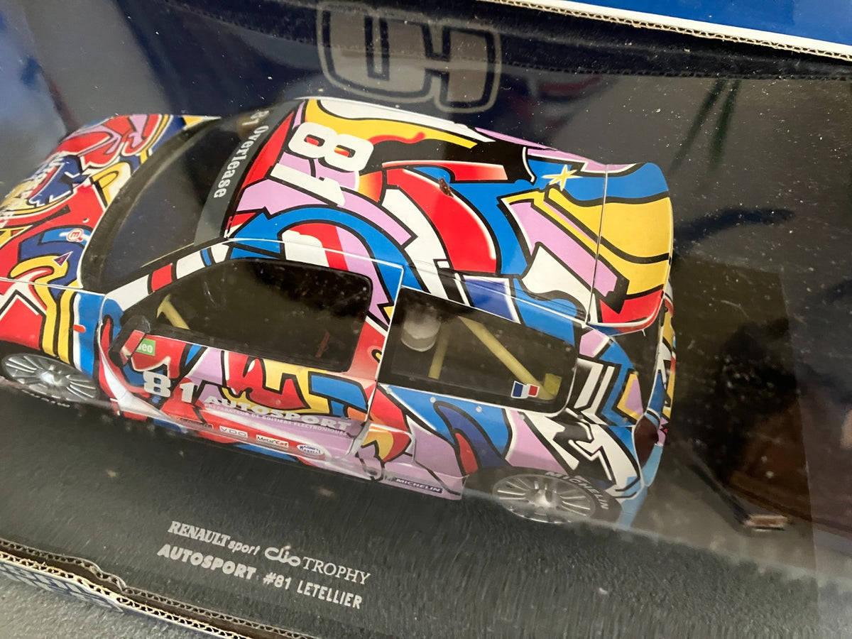 Voiture Miniature Renault Sport Clio Trophy Autosport LeTellier UH 1/18