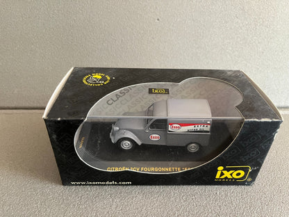 Voiture Miniature Citroen 2CV Fourgonnette Esso 1959 Ixo au 1/43