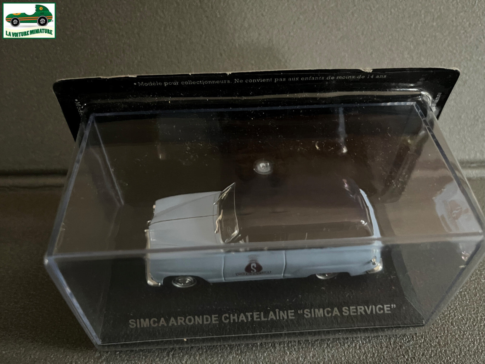 Voiture Miniature Simca Aronde Chatelaine Simca Service Altaya au 1/43