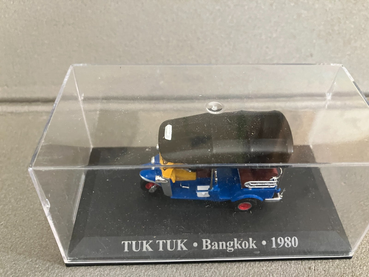 Voiture Miniature Tuk Tuk Bangkok 1980 Taxi du Monde Altaya au 1/43