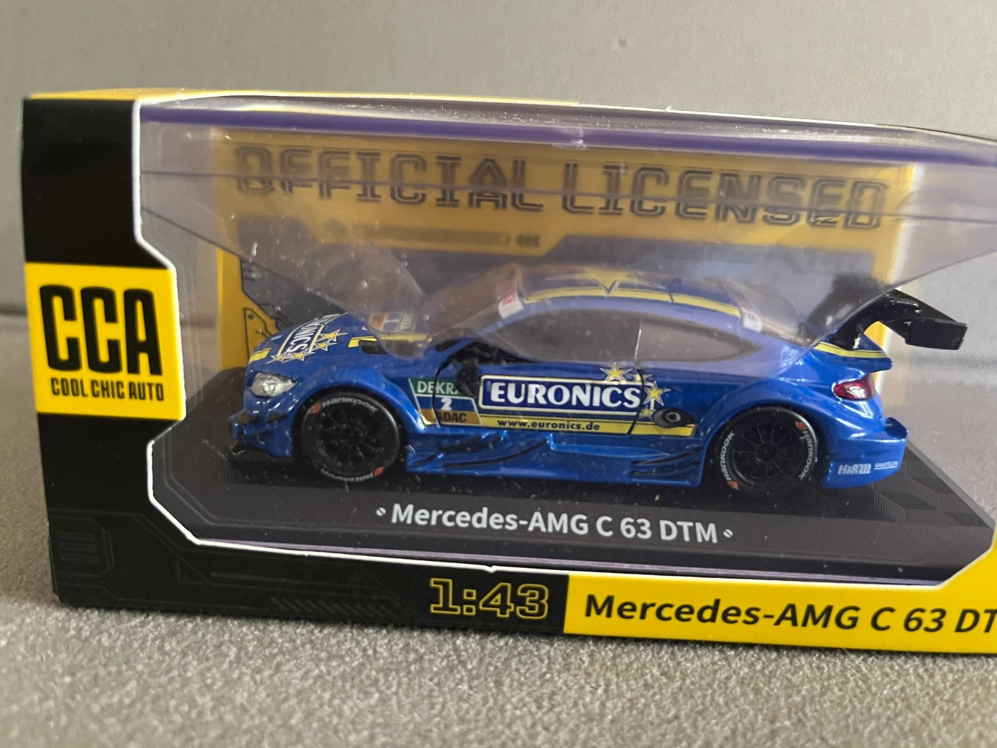 Voiture Miniature Mercedes AMG C 63 DTM CCA Cool Chic Auto 1/43