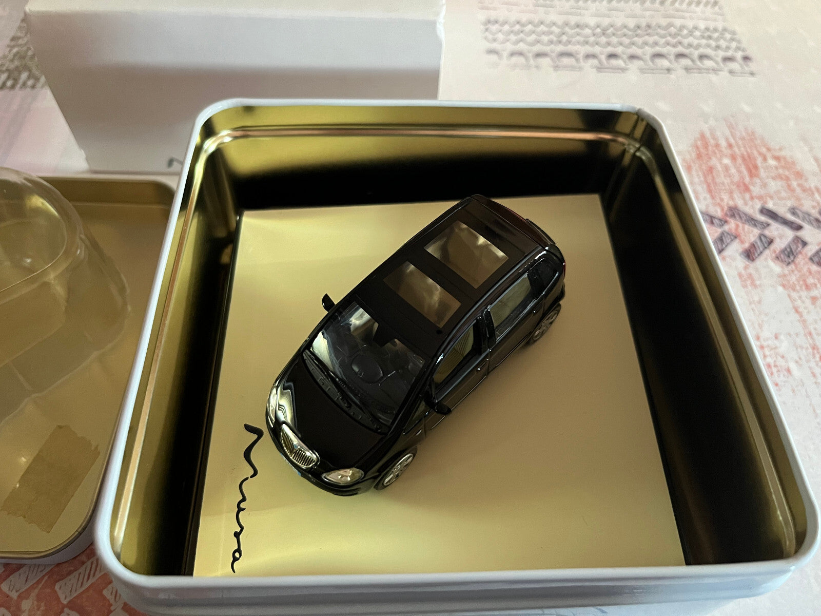Voiture miniature Coffret Boite Metal Lancia Musa Norev au 1/43