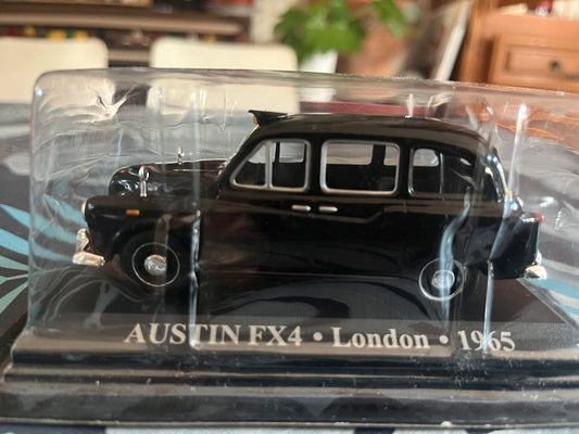 Voiture Miniature Austin FX4 London 1965 Taxi Du Monde au 1/43 Altaya