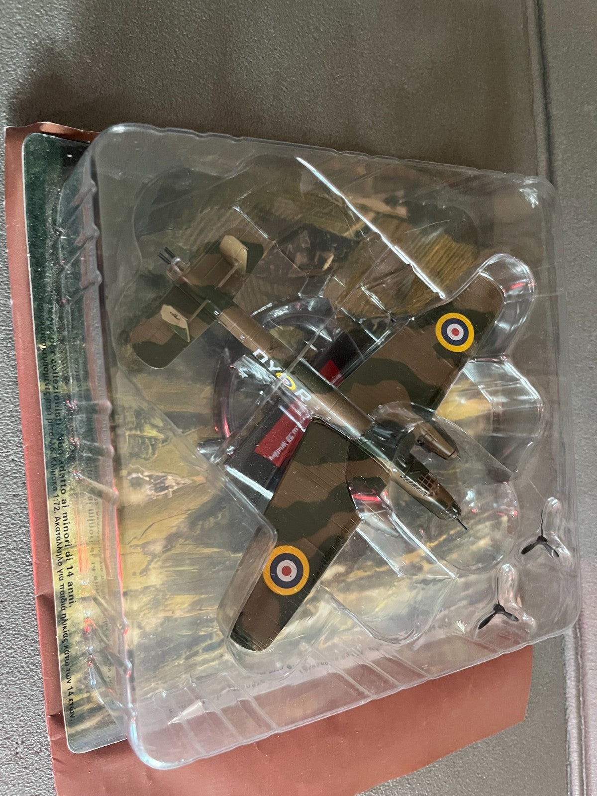 Avion miniature Militaire Bombardier Armstrong Whitworth AW38 Altaya 1/72