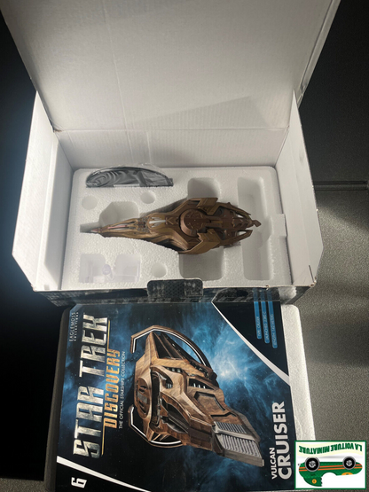 Vaisseau Spatial Miniature Vulcan Cruiser Star Trek Eaglemoss Hero