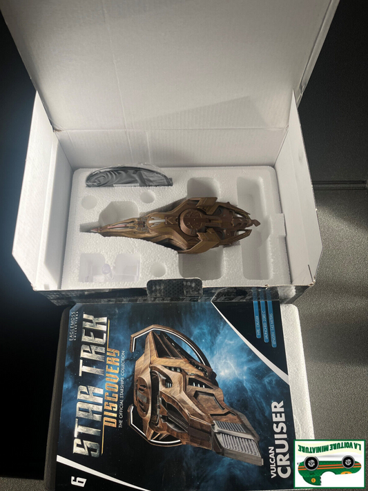 Vaisseau Spatial Miniature Vulcan Cruiser Star Trek Eaglemoss Hero