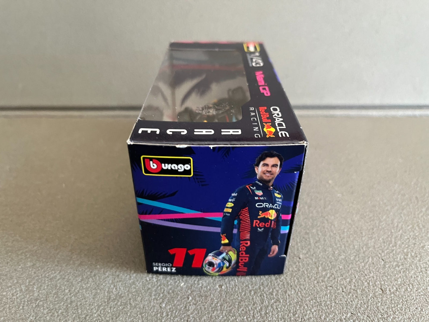 Voiture miniature Collection Formule 1 F1 Red Bull RB19 Miami Burago au 1/43