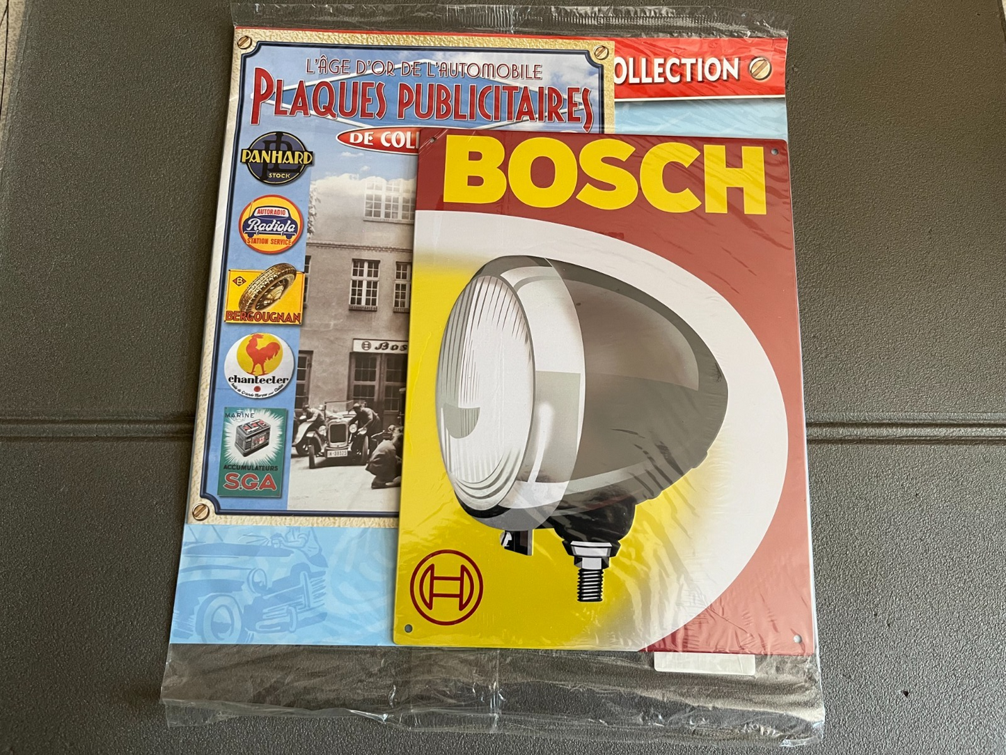 Plaque Métal Voiture Automobile Publicitaire Collection Bosch