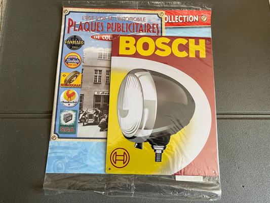 Plaque Métal Voiture Automobile Publicitaire Collection Bosch
