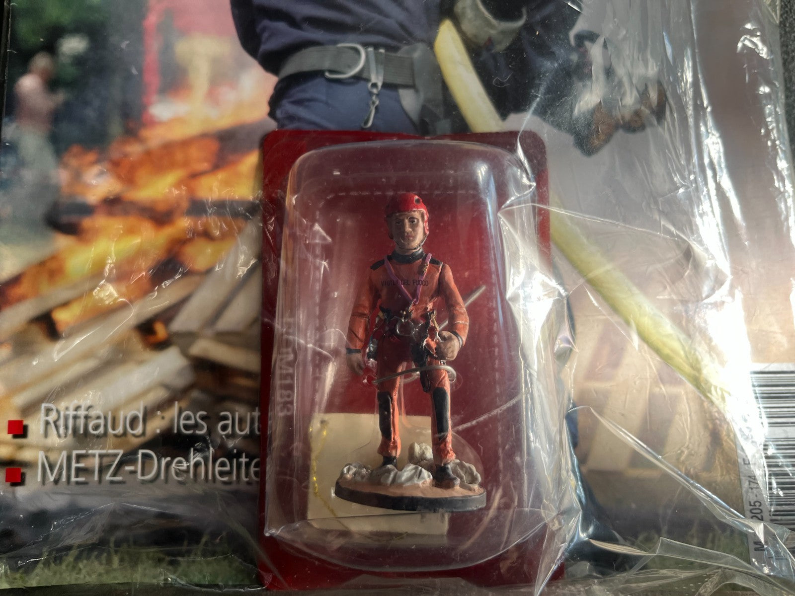 Soldat du feu Plomb Zamac Pompiers Delprado BOM183 174 Plombs Collection