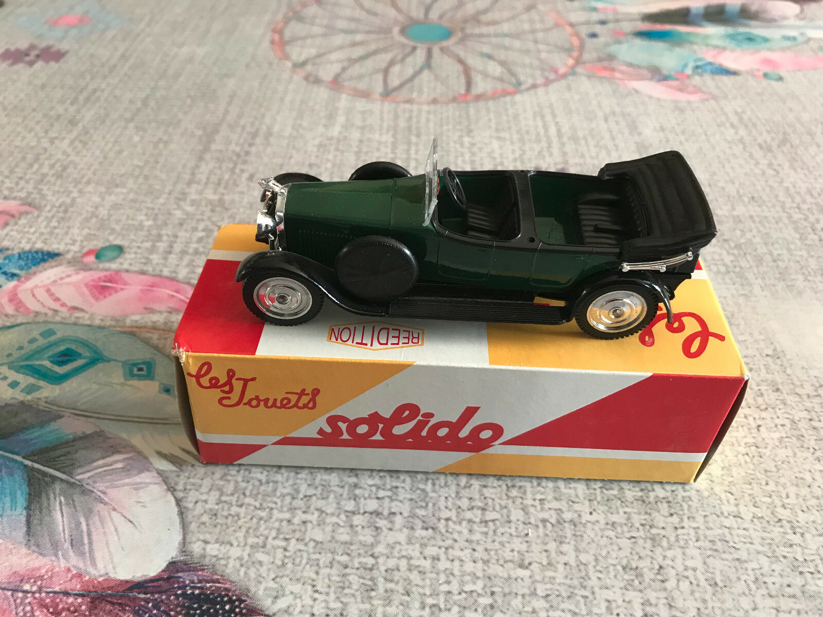 Voiture Miniature Hispano Suiza Torpedo 1926 Solido Hachette au 1/43