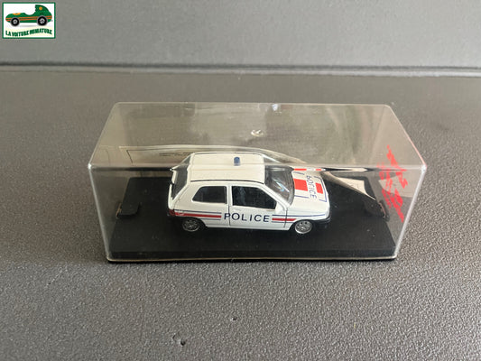 Voiture Miniature Renault Clio Police  REF 212 Verem France 1/43