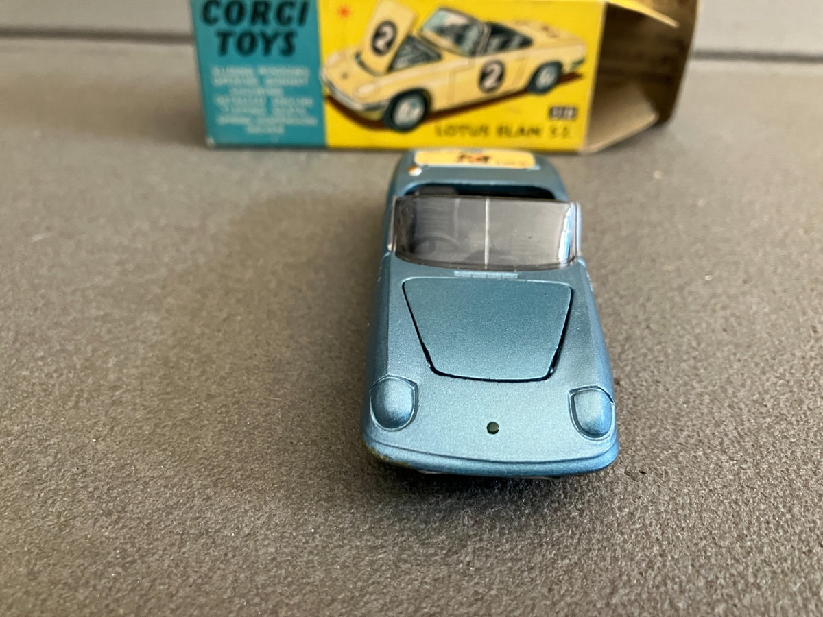 Ancienne Voiture Miniature Lotus Elan 318 Corgi Toys England 1/43