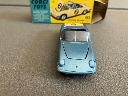 Ancienne Voiture Miniature Lotus Elan 318 Corgi Toys England 1/43