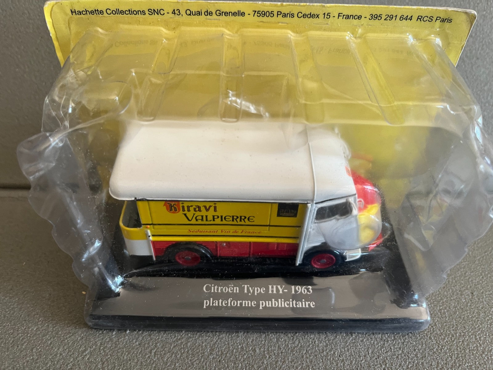 Voiture Miniature Citroen Type HY 1963 Kiravi Valpierre Eligor Hachette au 1/43