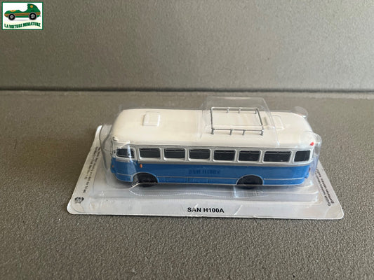 Voiture miniature SAN H100A Autobus Bus Pays de L'est IST Deagostini 1/72