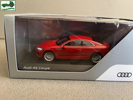 Voiture Miniature Audi A5 Coupé Red Spark au 1/43