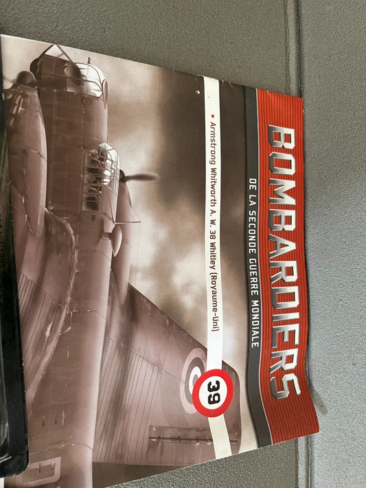 Avion miniature Militaire Bombardier Armstrong Whitworth AW38 Altaya 1/72