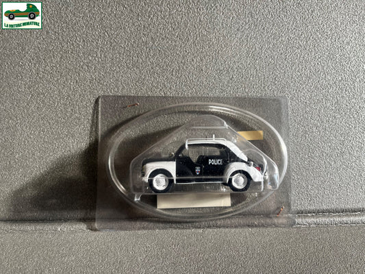 Voiture Miniature Renault 4CV Police Norev Hachette 1/43