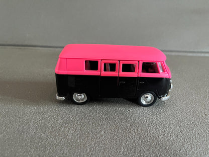Voiture Miniature Bus Volkswagen Combi T1 1963 Welly au 1/34 1/39