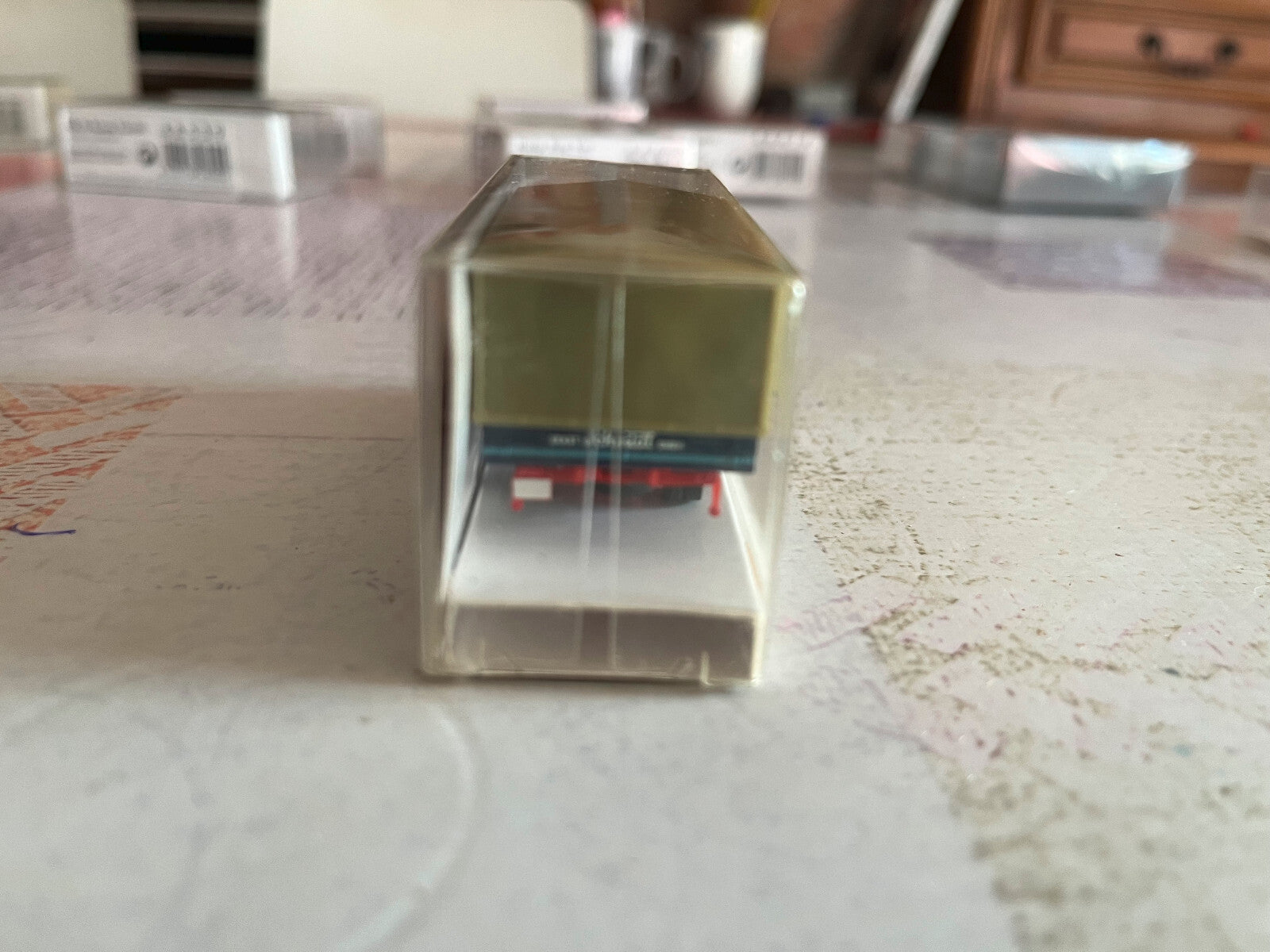 Voiture Miniature Camion Brekina Hanomag F55 1/87 HO