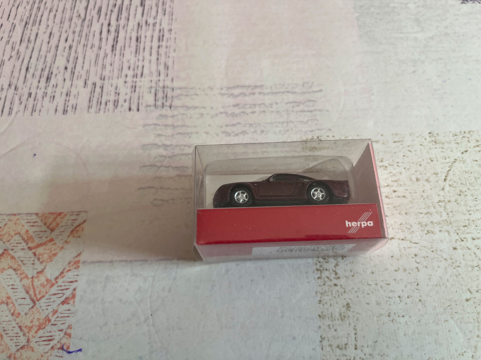 Voiture Miniature Porsche 959 Herpa Germany 1/87 HO