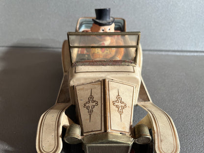 Jouet Ancien Voiture miniature ALPS Made in Japan Tôle Pile Vintage