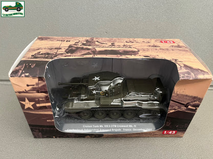 Miniature Militaire Blindé Char Cruiser Tank Mk. VIII A 27M France 1944 au 1/43