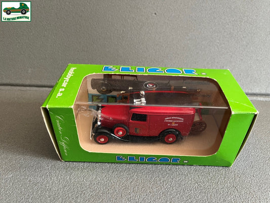 Voiture Miniature Citroen 500 KGS Pompiers Ariège Eligor France au 1/43
