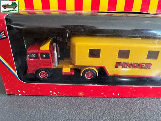 Voiture Miniature Semi Remorque Renault Transport Cage Pinder Verem 807 1/50