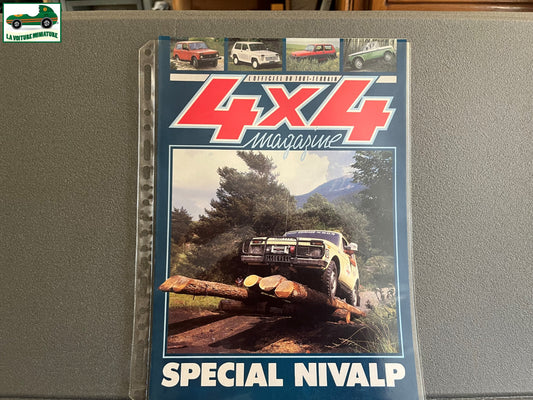 Ancien Dépliant Brochure Documentation Automobile Lada 4x4 Niva LP
