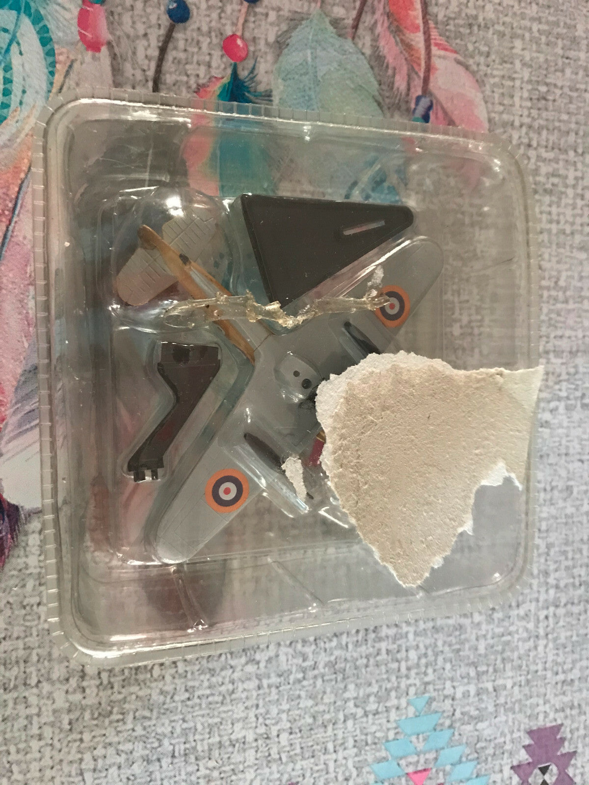 Avion miniature Militaire Hurricane Mk II 1/110 Delprado