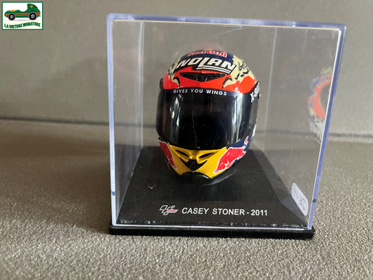 Casque Moto GP Casey Stoner 2011 Altaya au 1/5