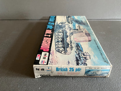 Maquette Militaire Blindé Char British 25 pdr. Mk.I Bishop Polistil 1/72